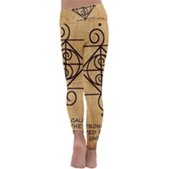 Kids  Lightweight Velour Classic Yoga Leggings 