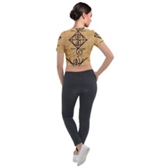Short Sleeve Cropped Jacket 