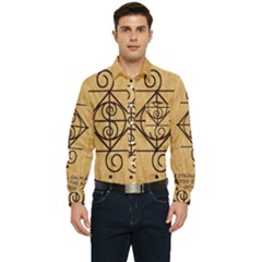 Men s Long Sleeve Pocket Shirt  