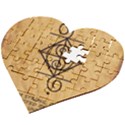 Wooden Puzzle Heart 