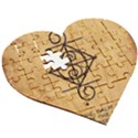 Wooden Puzzle Heart 