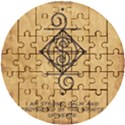 Wooden Puzzle Round 