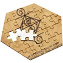 Wooden Puzzle Hexagon 