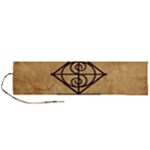 I Am Strong, Calm  And Protected By The Infinite Universe Roll Up Canvas Pencil Holder (L)