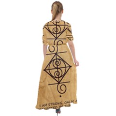 Waist Tie Boho Maxi Dress 