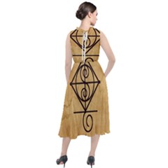 Round Neck Boho Dress 
