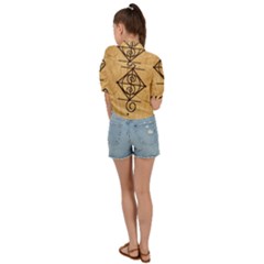 Tie Front Shirt  
