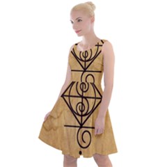 Knee Length Skater Dress 
