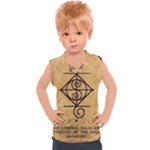 I Am Strong, Calm  And Protected By The Infinite Universe Kids  Sport Tank Top