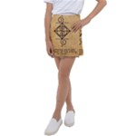 I Am Strong, Calm  And Protected By The Infinite Universe Kids  Tennis Skirt
