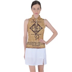 Women s Sleeveless Polo T-Shirt 