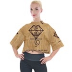 I Am Strong, Calm  And Protected By The Infinite Universe Mock Neck Tee