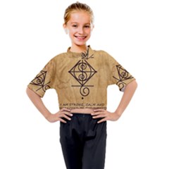 Kids Mock Neck T-Shirt 