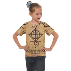 Kids  Mesh Piece T-Shirt 