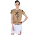 I Am Strong, Calm  And Protected By The Infinite Universe Women s Sports Top