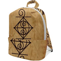 Zip Up Backpack 