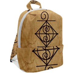 Zip Up Backpack 
