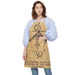 I Am Strong, Calm  And Protected By The Infinite Universe Pocket Apron