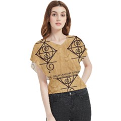 Butterfly Chiffon Blouse 