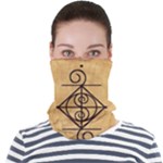 I Am Strong, Calm  And Protected By The Infinite Universe Face Seamless Bandana (Adult)