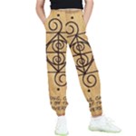 I Am Strong, Calm  And Protected By The Infinite Universe Kids  Elastic Waist Pants