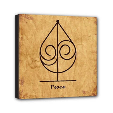 Peace (1) Mini Canvas 6  x 6  (Stretched) from ArtsNow.com