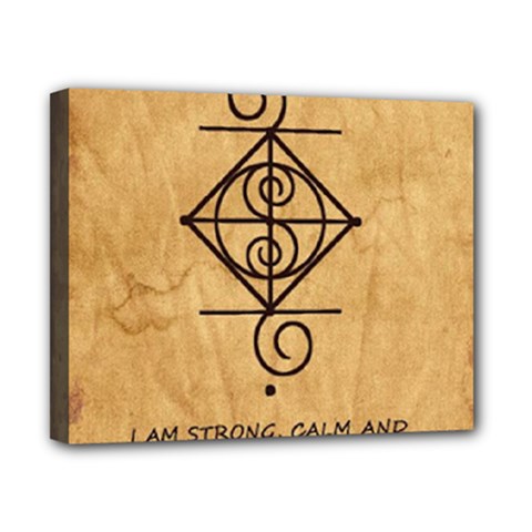 I Am Strong, Calm  And Protected By The Infinite Universe Canvas 10  x 8  (Stretched) from ArtsNow.com
