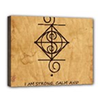 I Am Strong, Calm  And Protected By The Infinite Universe Canvas 14  x 11  (Stretched)
