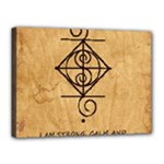 I Am Strong, Calm  And Protected By The Infinite Universe Canvas 16  x 12  (Stretched)