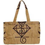 I Am Strong, Calm  And Protected By The Infinite Universe Canvas Work Bag