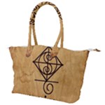 I Am Strong, Calm  And Protected By The Infinite Universe Canvas Shoulder Bag
