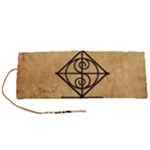I Am Strong, Calm  And Protected By The Infinite Universe Roll Up Canvas Pencil Holder (S)