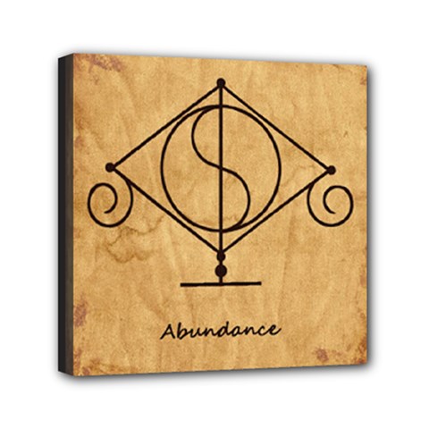 Abundance 2 copy (1) Mini Canvas 6  x 6  (Stretched) from ArtsNow.com