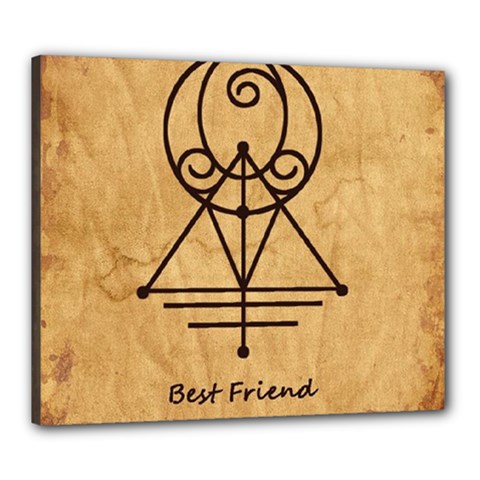 Best Friend Canvas 24  x 20  (Stretched) from ArtsNow.com