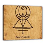 Best Friend Canvas 24  x 20  (Stretched)