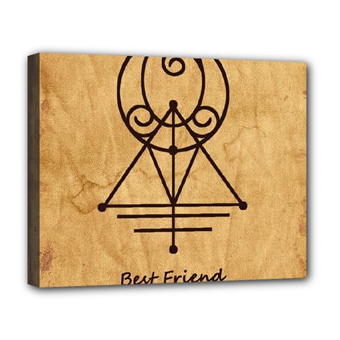Best Friend Deluxe Canvas 20  x 16  (Stretched) from ArtsNow.com