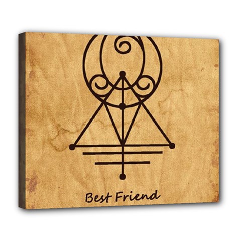 Best Friend Deluxe Canvas 24  x 20  (Stretched) from ArtsNow.com