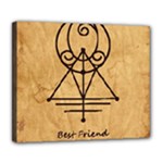 Best Friend Deluxe Canvas 24  x 20  (Stretched)