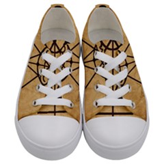 Kids  Low Top Canvas Sneakers 