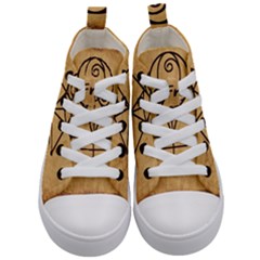 Kids  Mid-Top Canvas Sneakers 