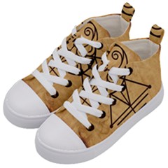 Kids  Mid-Top Canvas Sneakers 