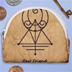 Best Friend Horseshoe Style Canvas Pouch