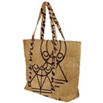 Best Friend Zip Up Canvas Bag