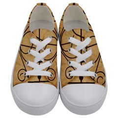 Kids  Low Top Canvas Sneakers 