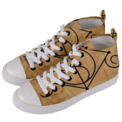 Women s Mid-Top Canvas Sneakers 