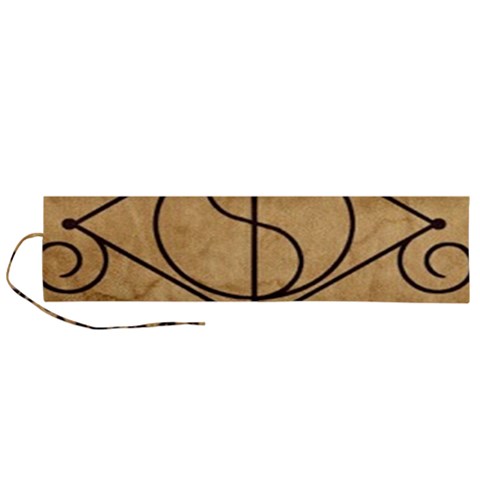 Abundance Roll Up Canvas Pencil Holder (L) from ArtsNow.com