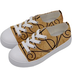 Kids  Low Top Canvas Sneakers 