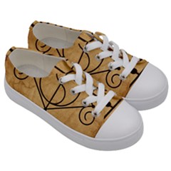 Kids  Low Top Canvas Sneakers 