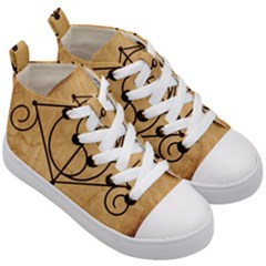Kids  Mid-Top Canvas Sneakers 