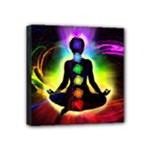 Chakra Design Mini Canvas 4  x 4  (Stretched)